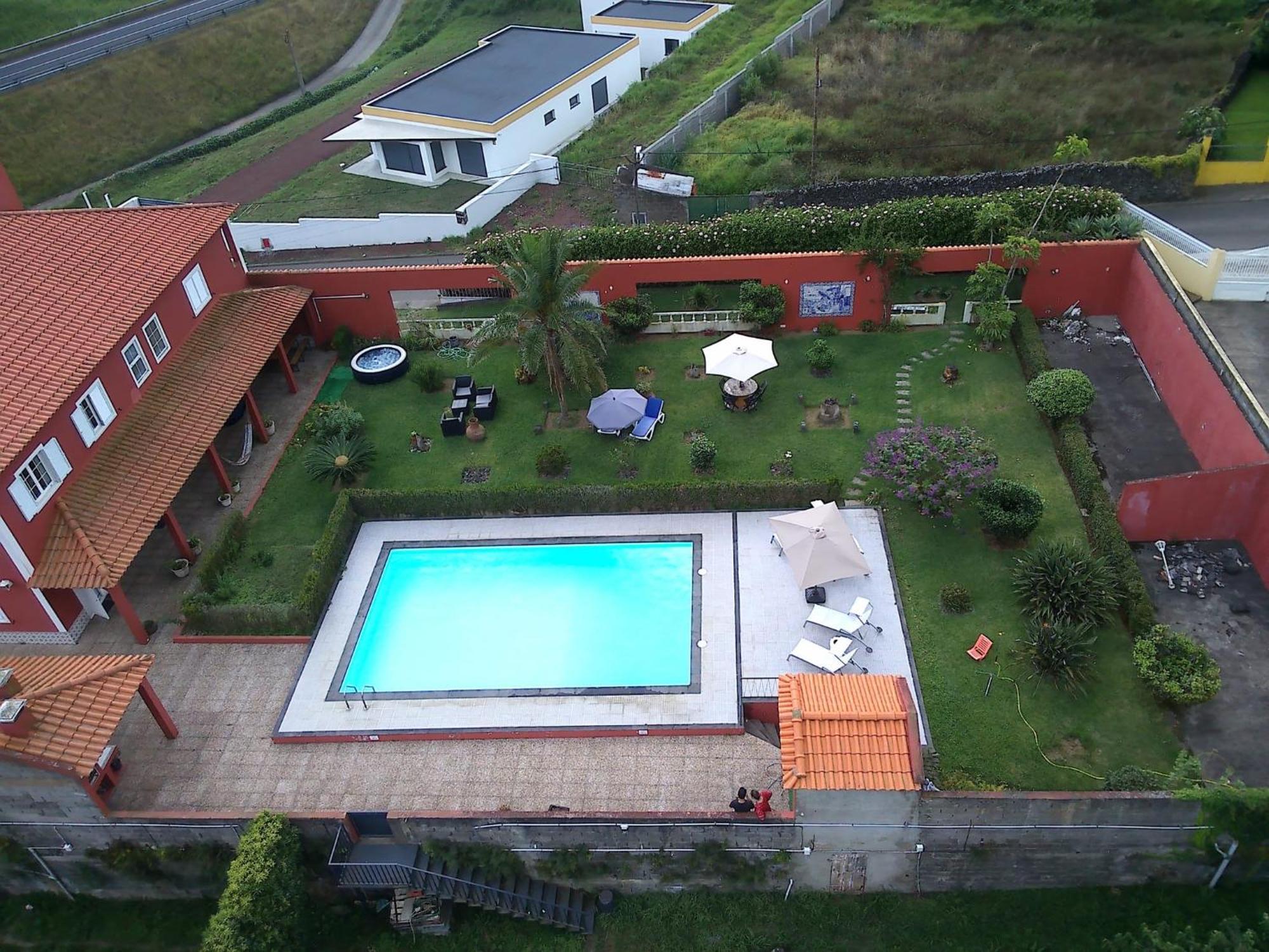 A Casa Do Comandante Hotel Lagoa  Bagian luar foto