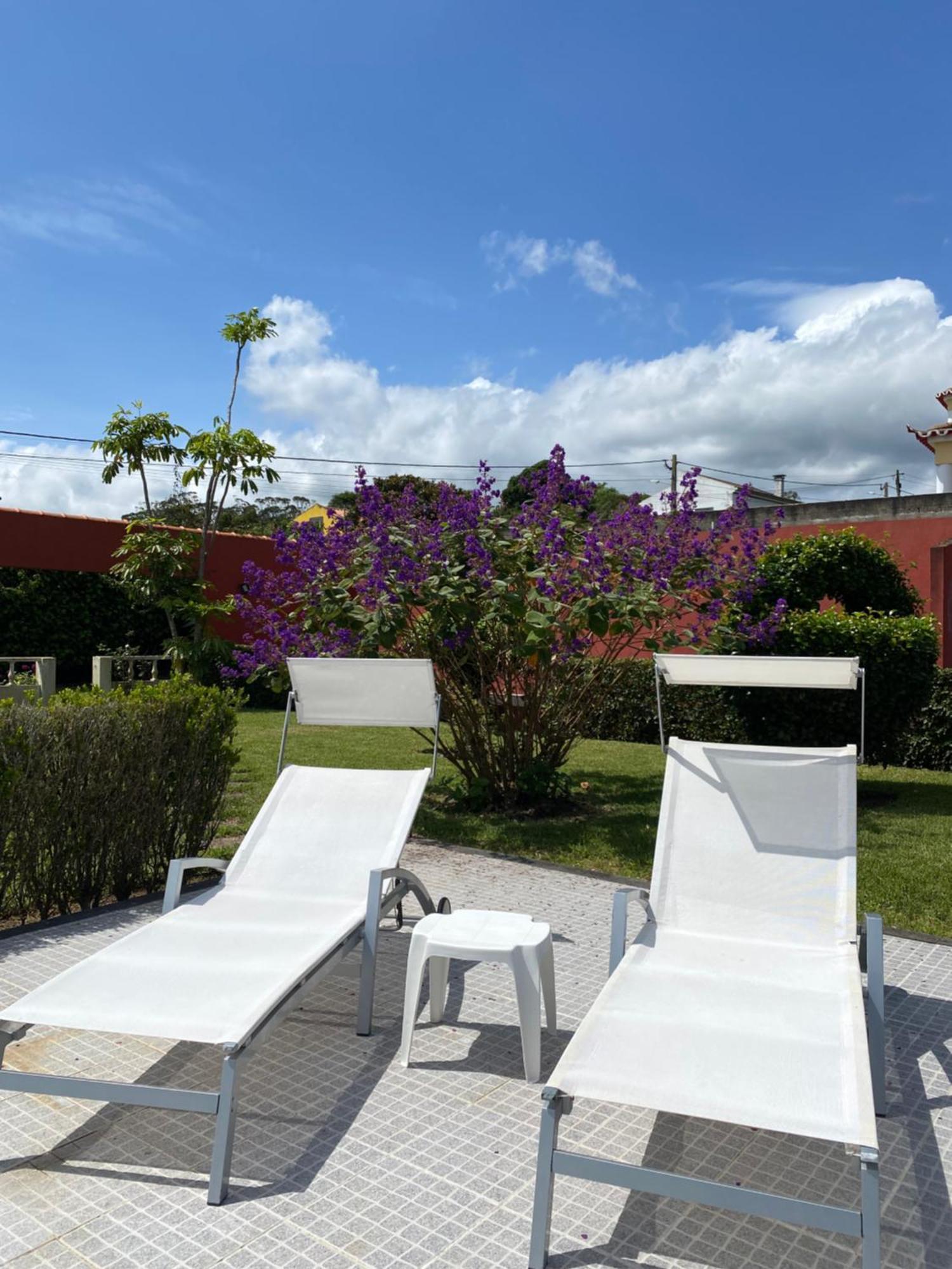 A Casa Do Comandante Hotel Lagoa  Bagian luar foto
